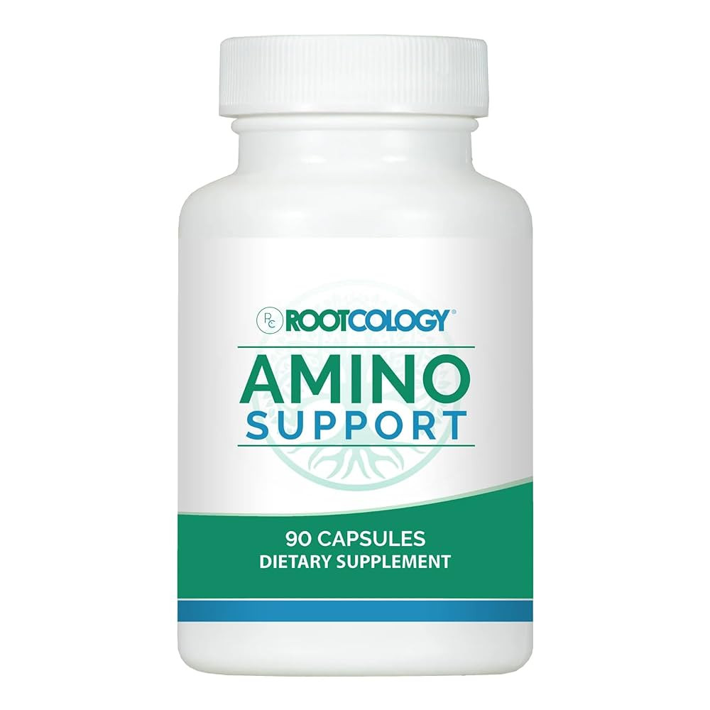 Rootcology by Dr. Izabella Wentz | Amino Support | Amino Acid Complex Capsules with L-Glutamine, ... | Amazon (US)