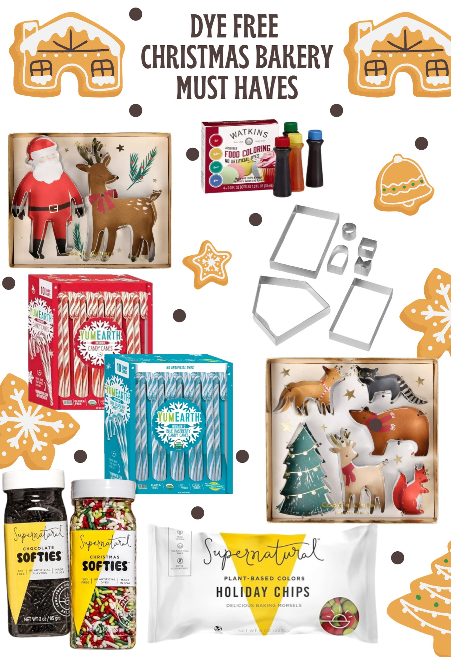 If you don’t know we try really hard to be a dye-free family! So candy and treats around the holiday are kind of hard to come by. So to Amazon I went, and here’s the first round of DYE FREE candies and cookie cutters we’re loading up on this holiday season ❤️❤️

#LTKHoliday #LTKfindsunder50 #LTKSeasonal