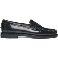 Sebago Loafer - Refined Black Leather Moccasin - Gr. 10_5 - in Schwarz - für Damen | Fashionette (DE)