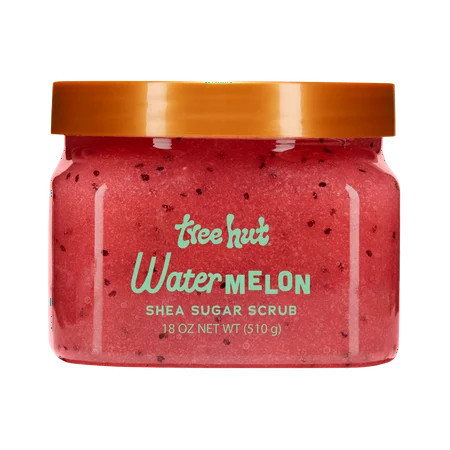 Tree Hut Watermelon Shea Sugar Exfoliating and Hydrating Body Scrub, 18 oz. | Walmart (US)