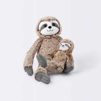 Plush with Rattle Sloth - Cloud Island™ Brown | Target