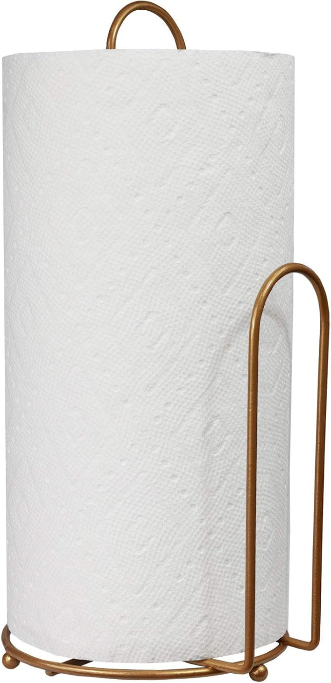 Blue Donuts Paper Towel Holder Countertop - Easy One-Handed Tear Paper Towel Holder, Farmhouse Pa... | Amazon (US)