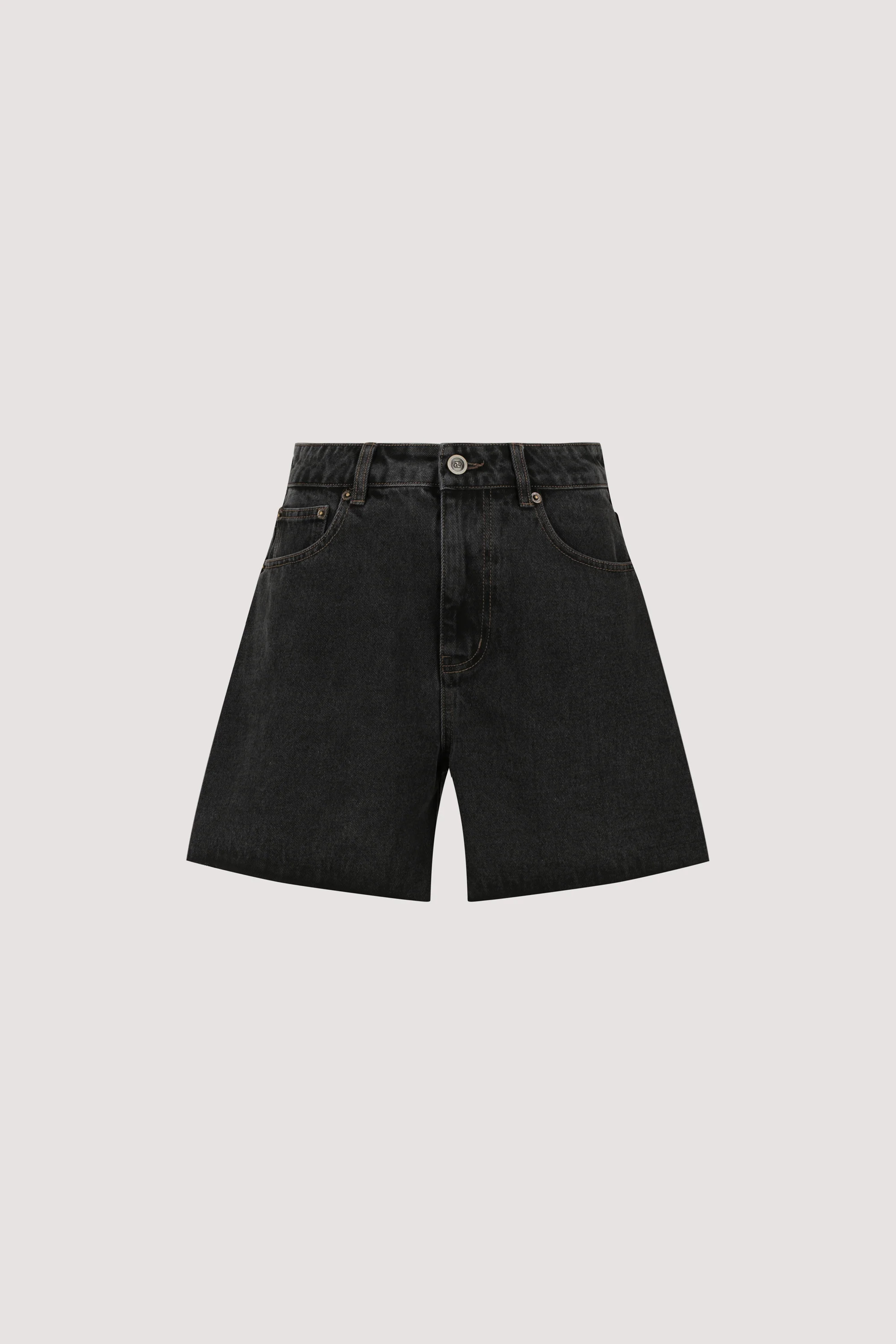 MARLEY BLACK RINSE DENIM SHORT | DISSH