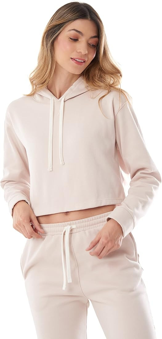 IIMPAR Sweatpant Jogger Cotton Blend, Straight Leg, Logo Embroidered Cotton Blend Jersey Yoga Pan... | Amazon (US)