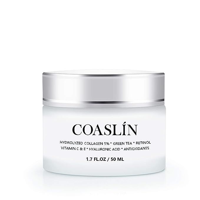 COASLIN Retinol Face Moisturizer Cream Anti Aging with Retinol Vitamin C&E and Hyaluronic Acid, 1... | Amazon (US)