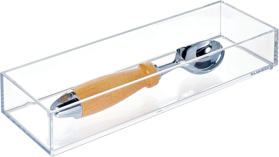iDesign Clarity Plastic Drawer Organizer, Storage Container for Silverware, Utensils, Kitchen Gad... | Amazon (CA)