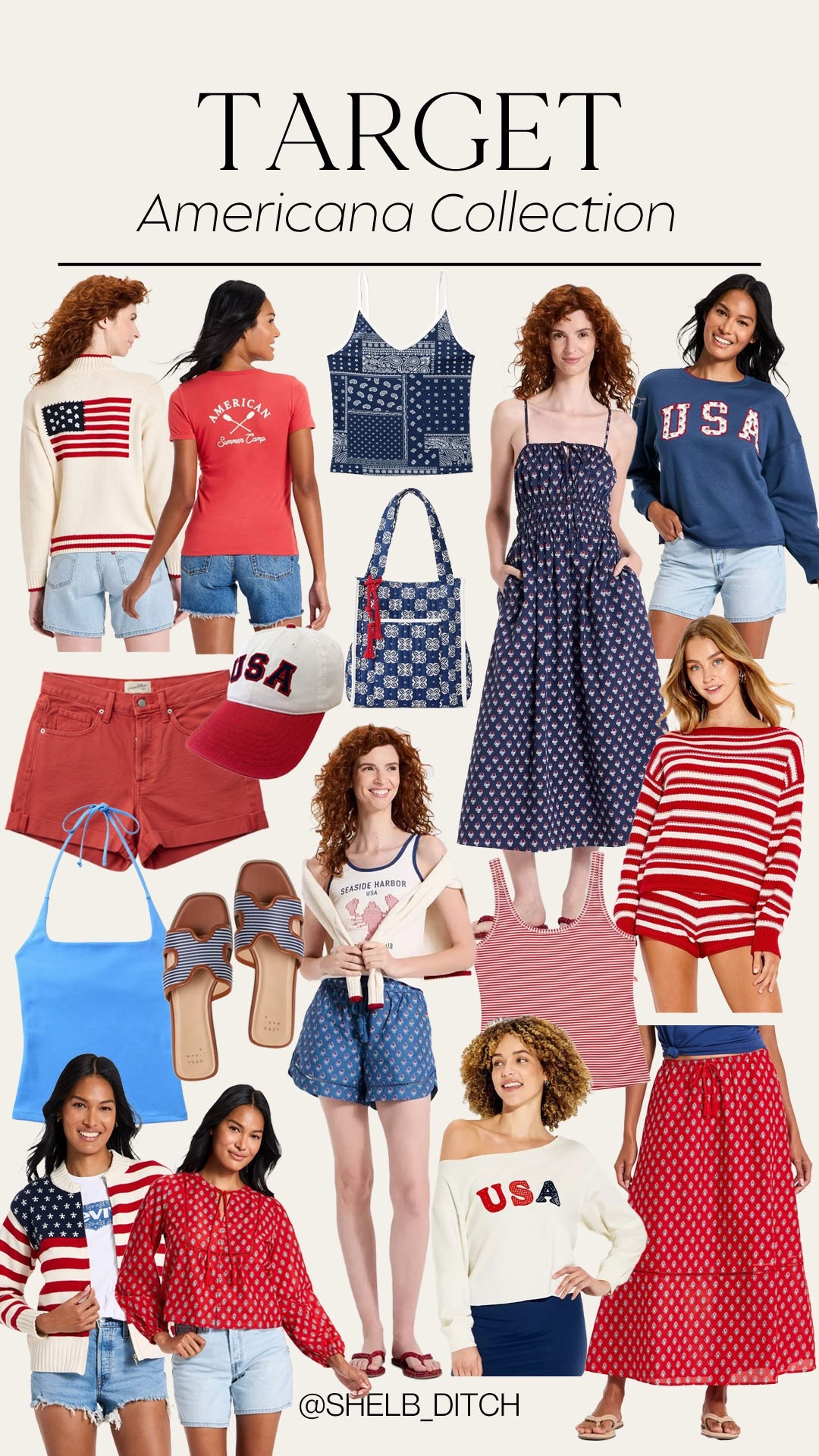 Target new arrivals. Target red white blue style. Target Americana collection. Target USA style.

#LTKootd #LTKSeasonal #LTKgrwm