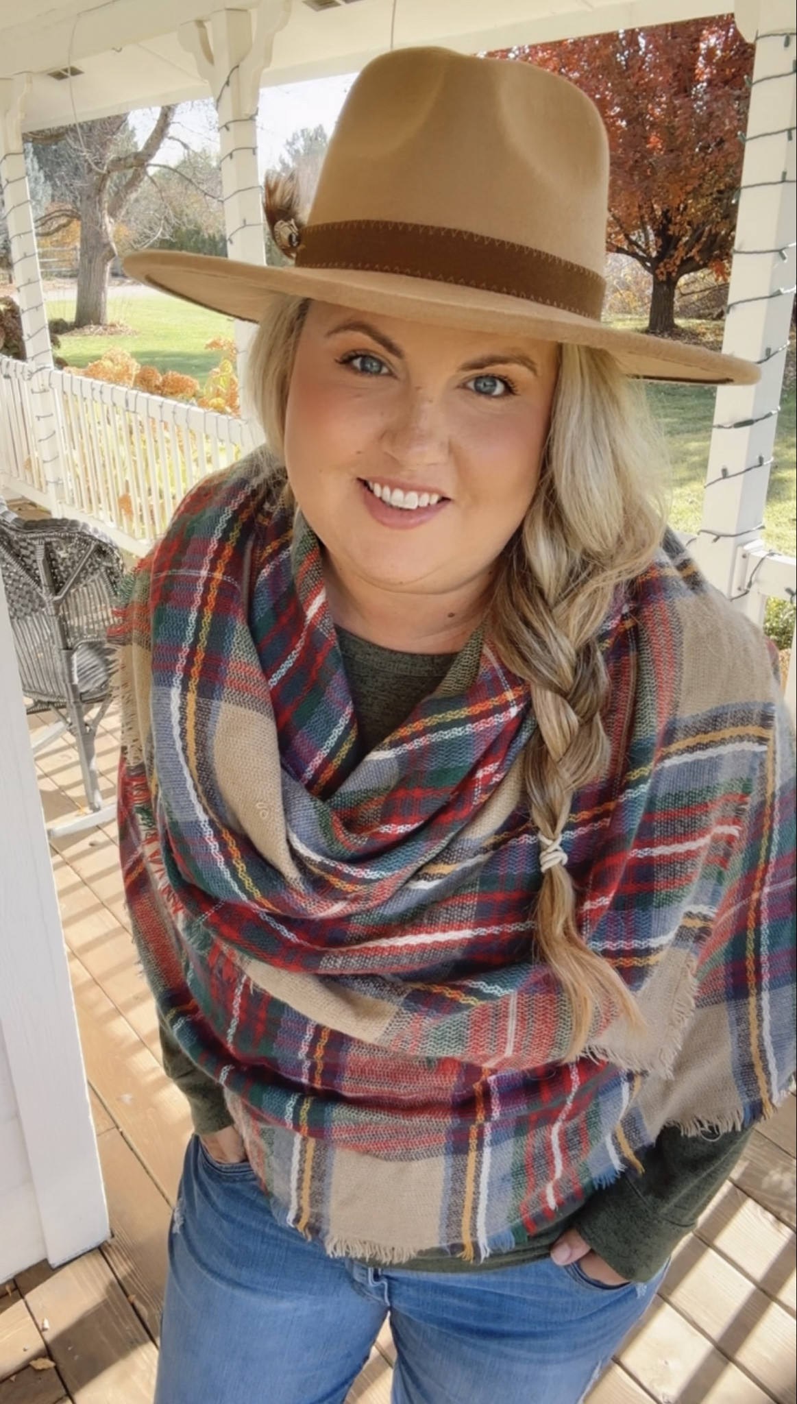 Classic and colorful fall plaid outfit or tablescape

#LTKstyletip #LTKHoliday #LTKhome