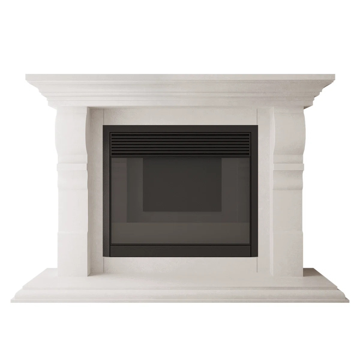 Los Angeles Cast Stone Vana Fireplace Surround | Wayfair | Wayfair North America