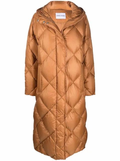 Farrah diamond-quilted coat | Farfetch (UK)