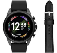 Fossil Gen 6 44mm Touchscreen Smart Watch for Men with Alexa Built-In, Fitness Tracker, Activity ... | Amazon (US)