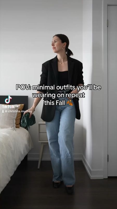 Minimal fall outfit ideas 