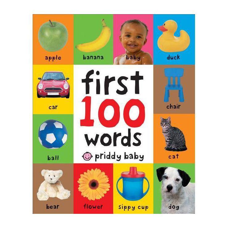 First 100 Words - by Roger Priddy (Board Book) | Target