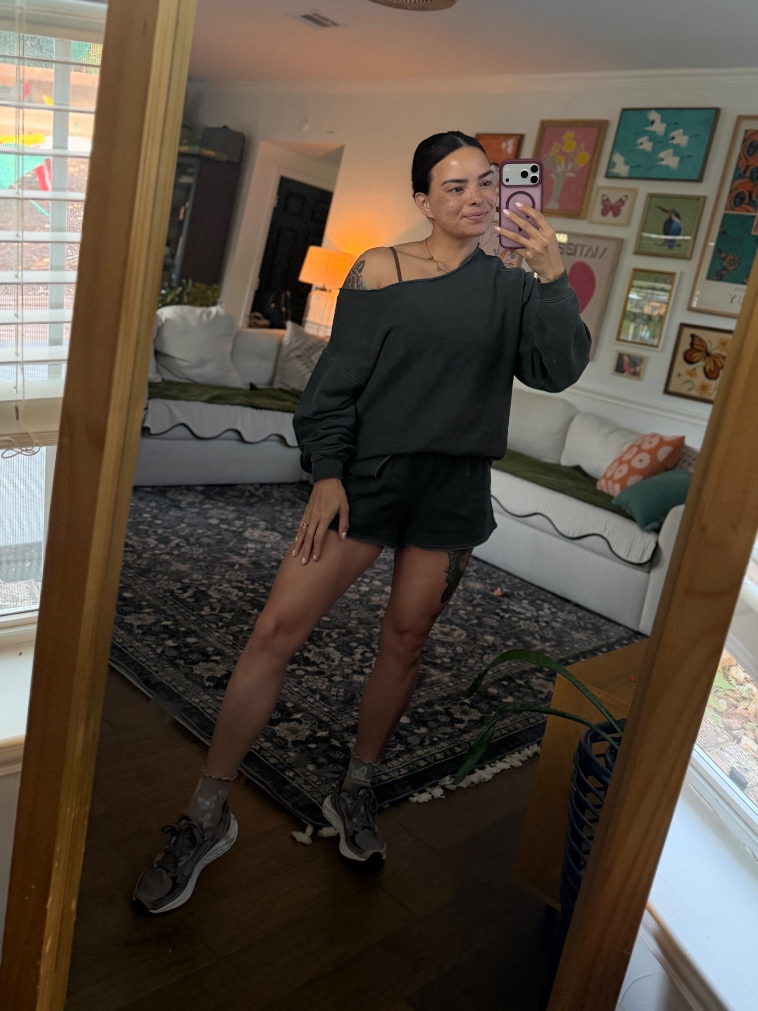 Set is on sale and so easy to throw on for everyday casual and definitely mom friendly ! #momoutfit #ootd 

#LTKmomlife #LTKSaleAlert #LTKootd
