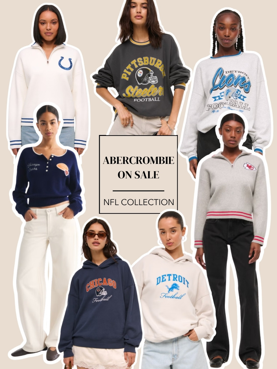 Abercrombie NFL Collection - now on sale! 
@abercrombie
 #LTKSaleAlert