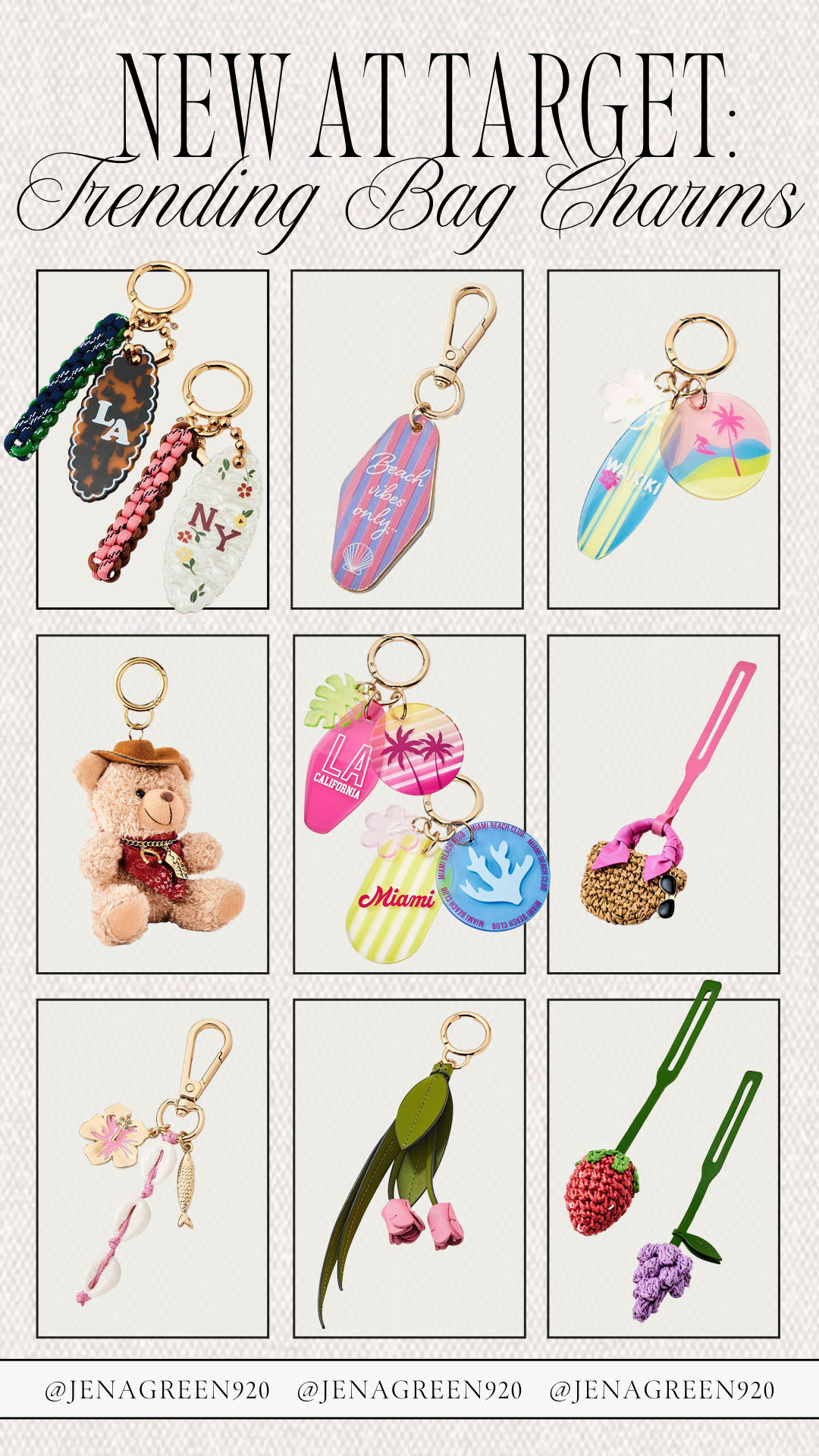 Trending Bag Charms | New At Target | Target New Arrivals 

 #LTKootd #LTKSeasonal
