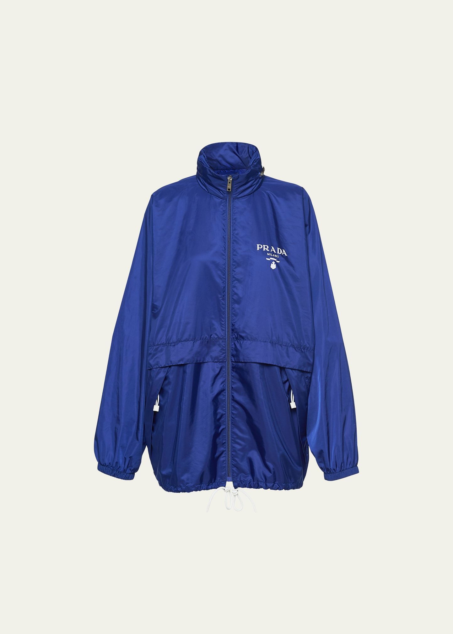 Prada Logo Re-Nylon Water-Resistant Jacket | Bergdorf Goodman