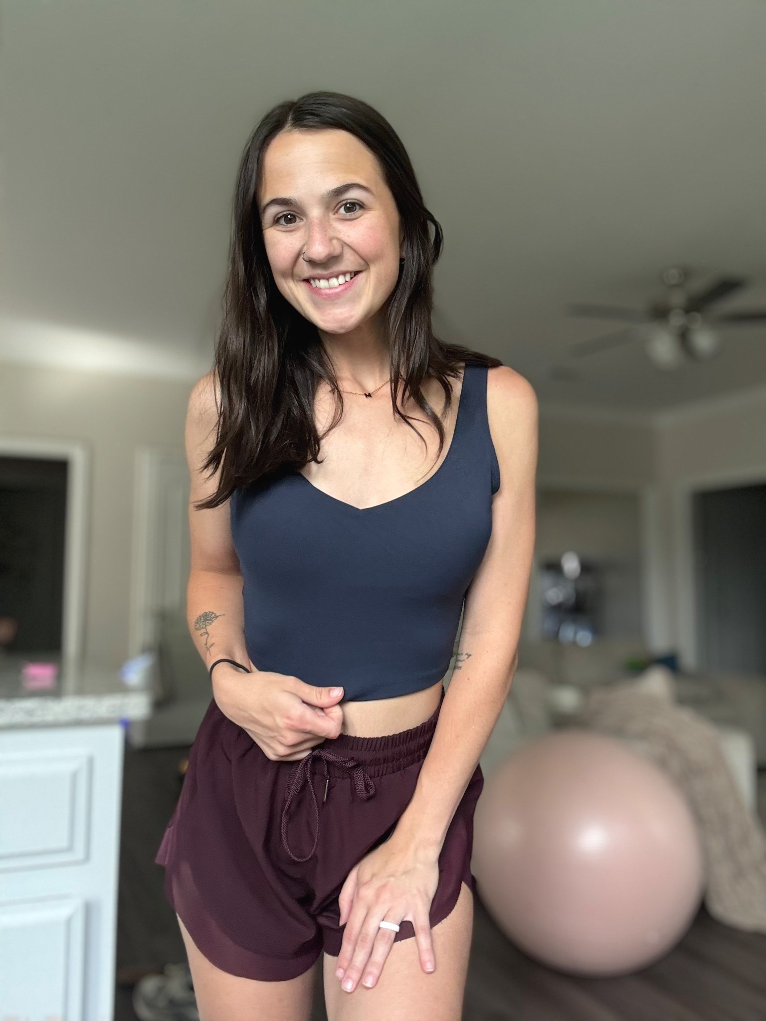 The perfect breastfeeding top and halara shorts for summer👏🏼 

#LTKBaby #LTKFindsUnder50 #LTKActive