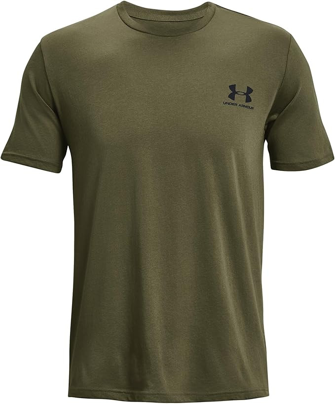 Under Armour Men's Sportstyle Left Chest Short Sleeve T-Shirt | Amazon (US)