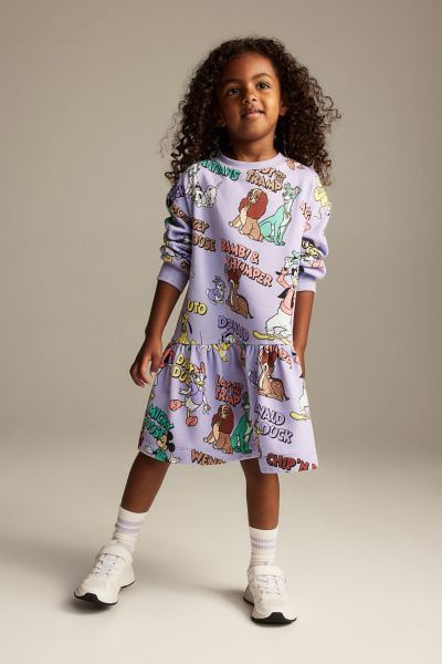 Printed Sweatshirt Dress | H&M (US + CA)