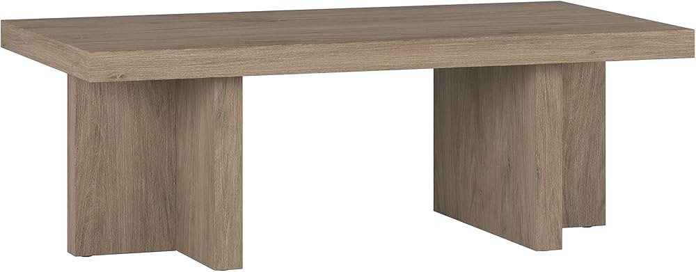 Henn&Hart Dimitra Coffee Table, 44" Wide, Gray | Amazon (US)
