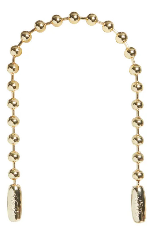 ossa Ball Chain Wrist Strap in Gold Hp-104 at Nordstrom | Nordstrom