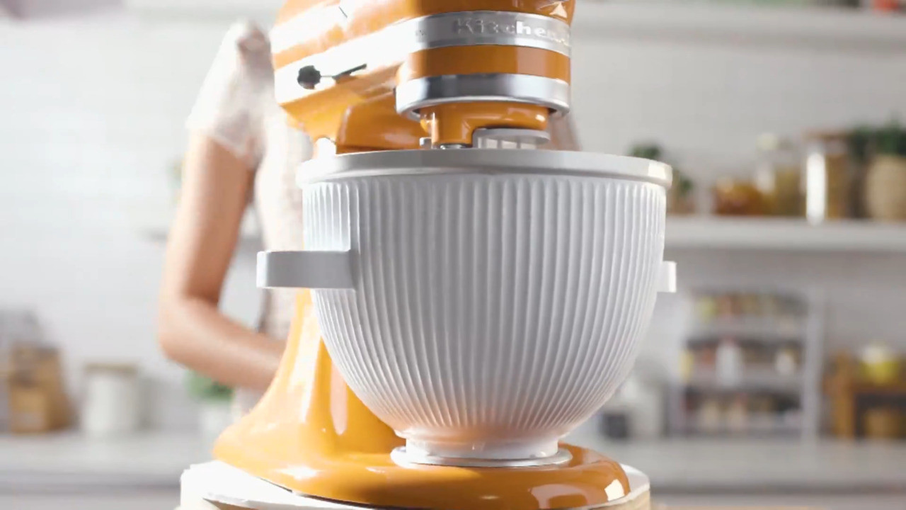 KitchenAid Ice Cream Maker Attachment w/ Ice Cream Scoop | QVC
