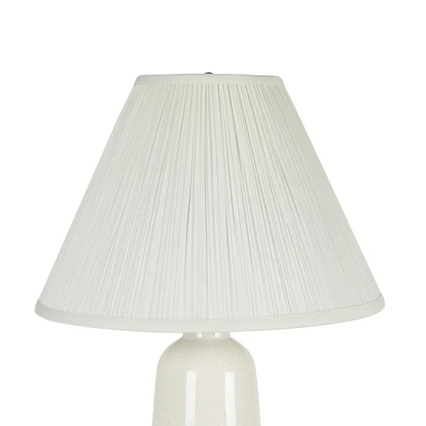 Mainstays Pleat Empire Table Lamp Shade, Off-white - Walmart.com | Walmart (US)