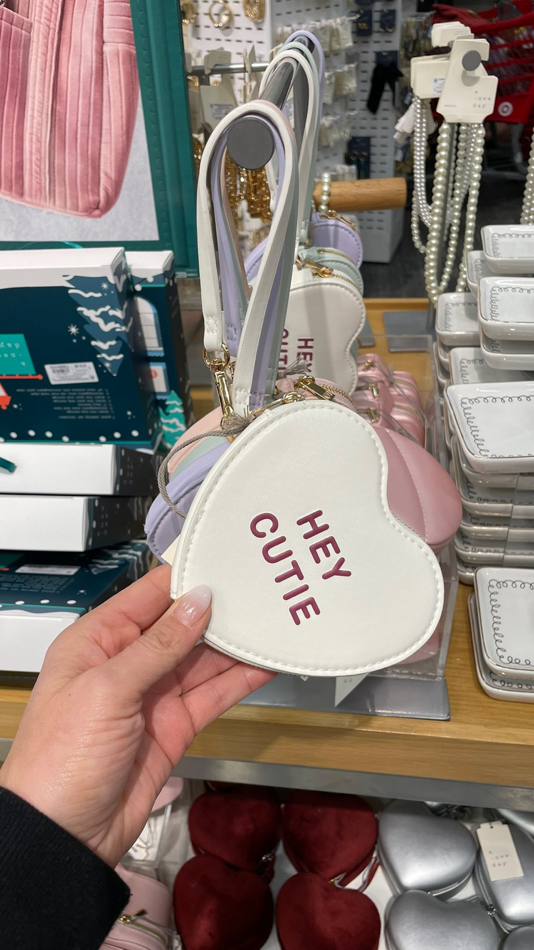 New heart shaped wristlet. So cute for gifting to the girls for valentines. 

#LTKGiftGuide #LTKFindsUnder50 #LTKSeasonal