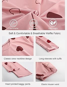 XULEN Women's Fluffy Pajamas Set Long Sleeve Flannel Pjs 2 Piece Winter Warm Loungewear Sleepwear... | Amazon (US)