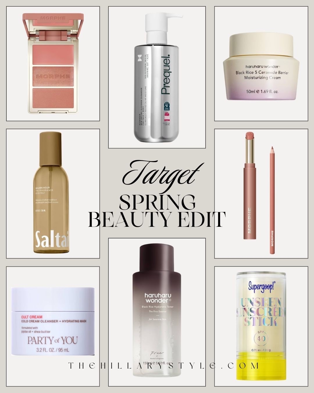 Spring Beauty Refresh: New at Target

Get ready to glow with my latest Target Beauty haul! 🌸 This spring, it’s all about the “Clean Girl” evolution—think skin-first complexions paired with high-impact pops of color. I’m obsessed with the new K-Beauty expansion at Target, featuring bouncy textures and fermented ingredients that give that perfect glass-skin finish. From Supergoop! SPF essentials to viral e.l.f. Glow Reviver lip oils, these affordable finds are the ultimate vanity upgrade. Whether you're into soft sculpting or the "gimme gummy" jelly blush trend, Target has everything to refresh your look for 2026.
#TheHillaryStyle #TargetBeauty #SpringBeauty2026 #Skinimalism #KBeautyTarget #CleanBeauty #TargetHaul #AffordableBeauty #GlowySkin #JellyBlush #BeautyFinds #PinterestBeauty #LTKbeauty #DrugstoreMakeup #SunscreenEveryday


#LTKBeauty #LTKselfcare #LTKSeasonal