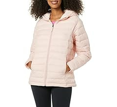 Amazon Essentials Women's Lightweight Long-Sleeve Full-Zip Water-Resistant Packable Hooded Puffer... | Amazon (US)