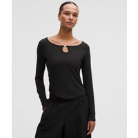 Hold Tight Keyhole Neck Long-Sleeve Shirt | Lululemon (US)