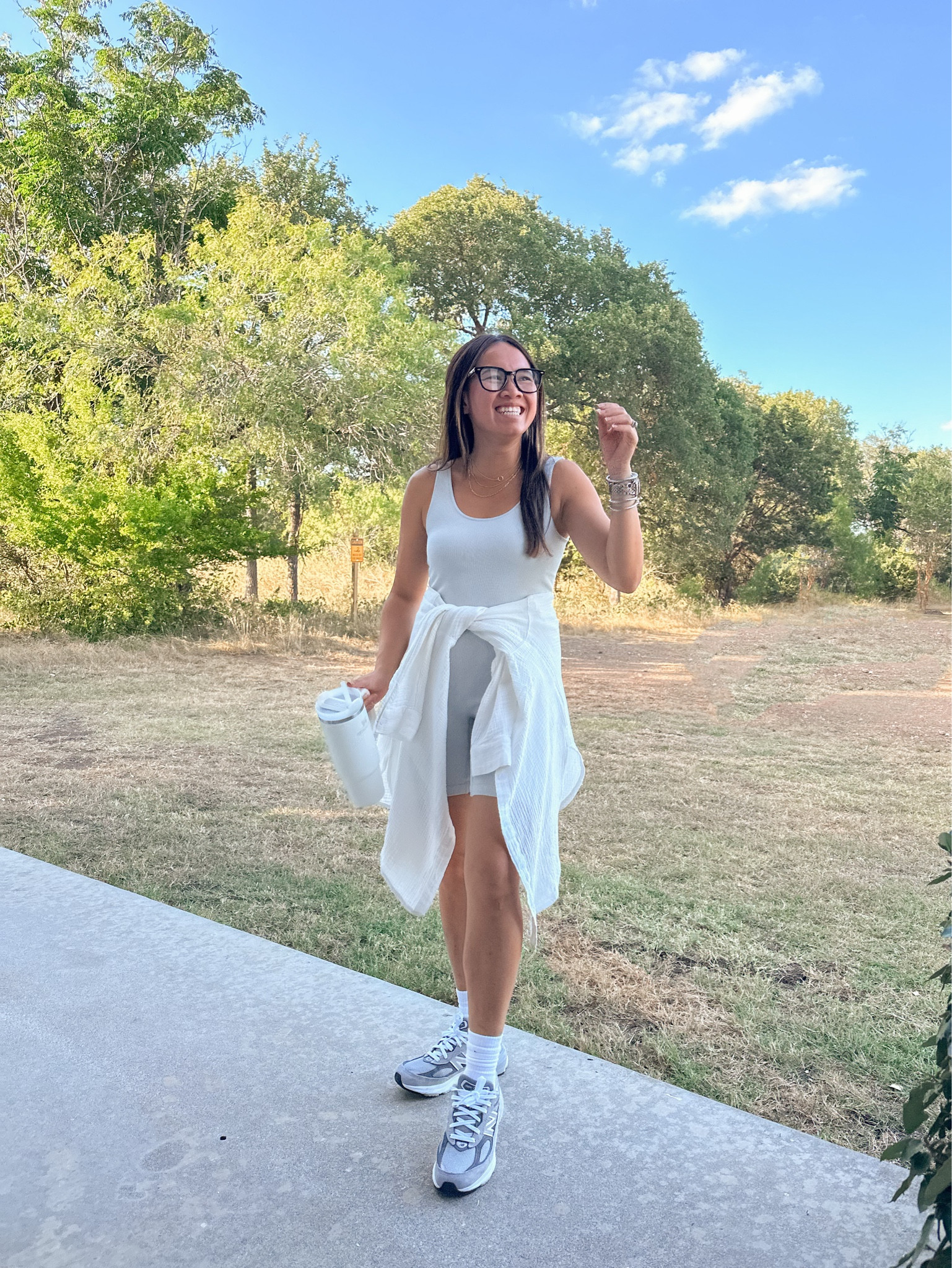 Travel outfit in my green one piece from DSG and 990 new balance sneakers 

#LTKtravel #LTKBacktoSchool