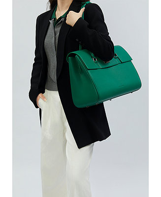 Woman's Jolene L Handbag Flip-top Business Bag | Macy's