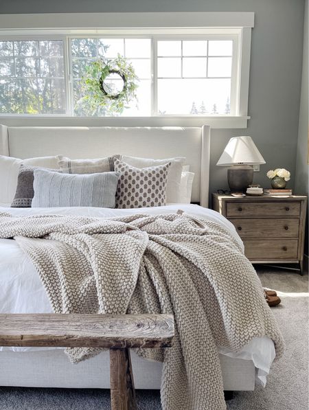 Primary bedroom bedding and bed are on sale this weekend! Wayfair, pottery barn, amazon and more!

#LTKhome #LTKSeasonal #LTKsalealert