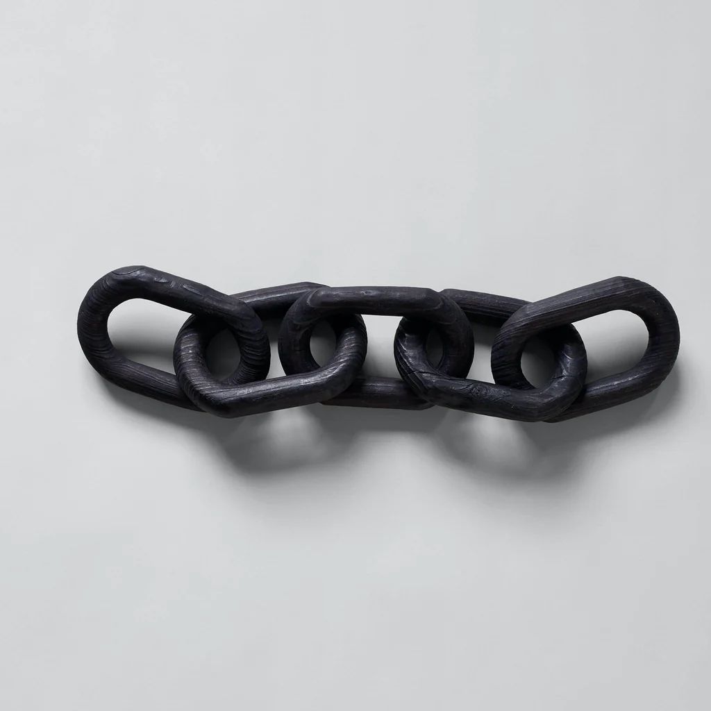 Charcoal Wood Chain, Small Link | Bloomist