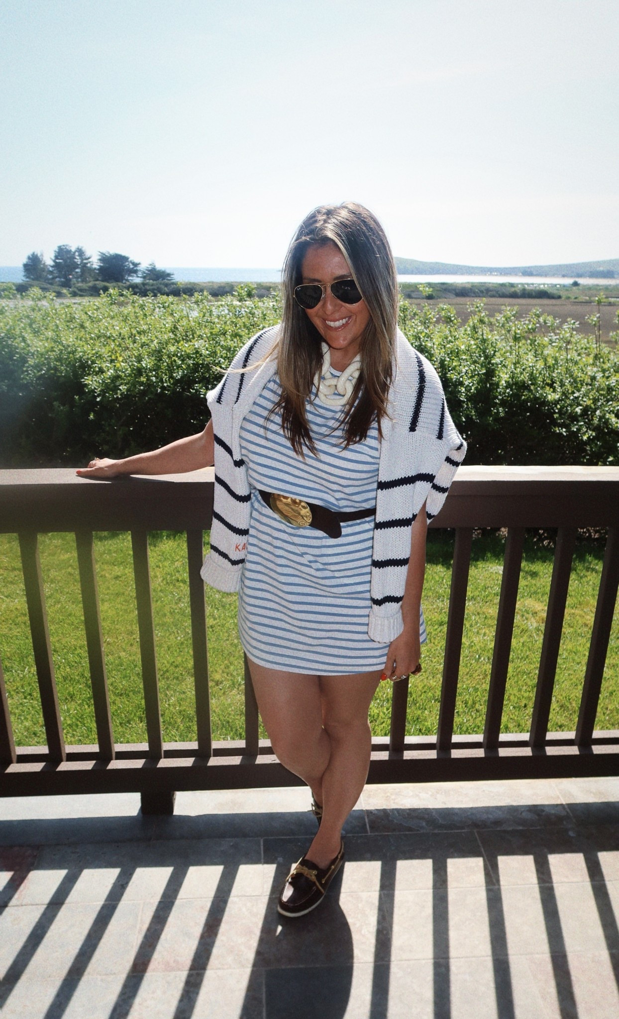 nautical inspired vacation outfit 

#LTKShoeCrush #LTKStyleTip #LTKTravel