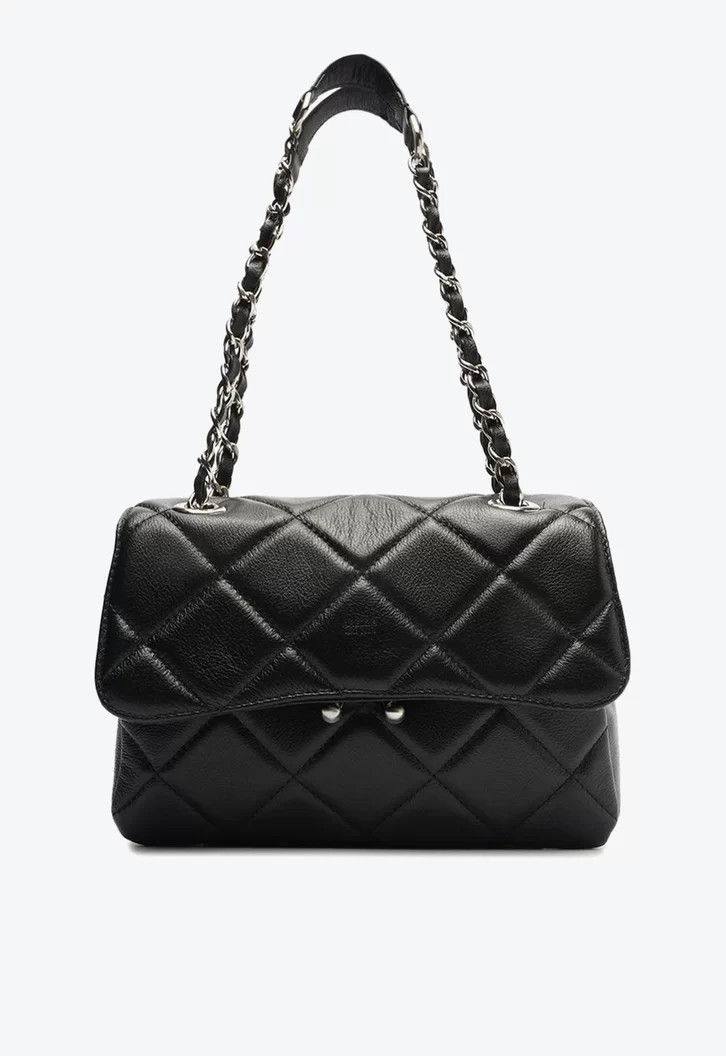 Bolsa Preta Arezzo Tiracolo Couro Mizz Média | ZZ Mall (BR)