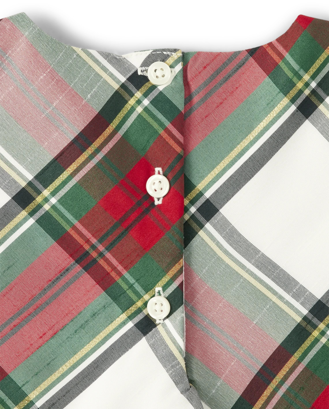 Girls Matching Family Sleeveless Plaid Bow Dress - Family Celebrations - WHITE | Gymboree | Gymboree