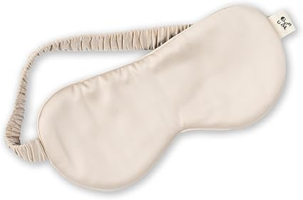 Essentials Organic Champagne Sunset Sleep Mask | Oversized Contoured Eye Mask with Bamboo and Sil... | Amazon (US)
