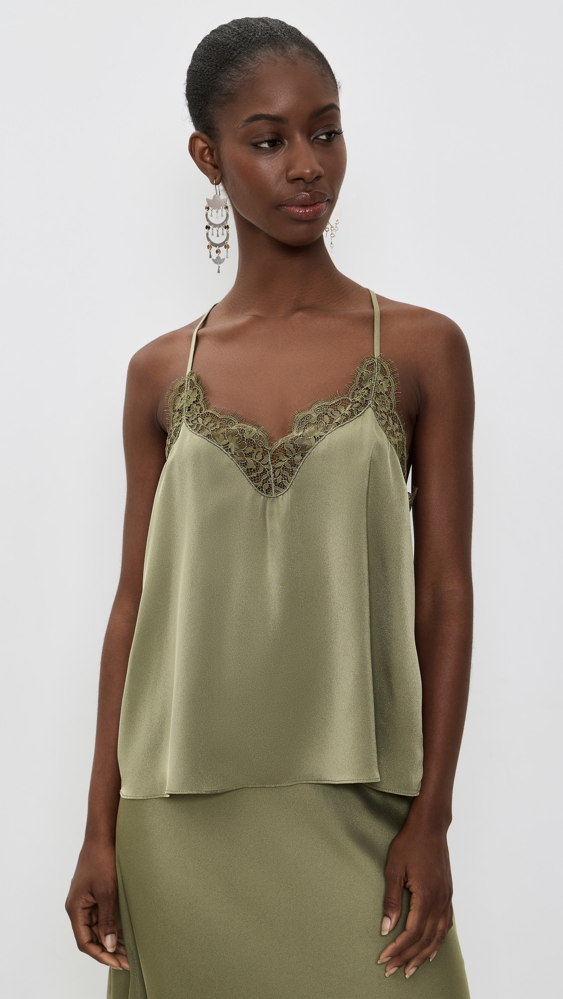 ba & sh Corina Top Kaki 1 | Shopbop