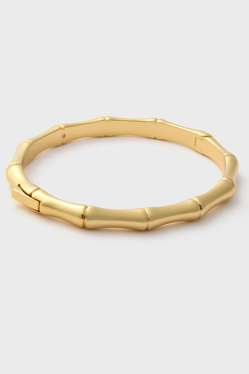 Gold Bamboo Nellie Bracelet | Tuckernuck (US)