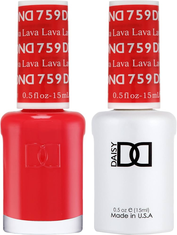 DND Gel Polish Set, Red Collection, UV/LED GelPolish and Air Dry Nail Lacquer, Matching Chip-Free... | Amazon (US)