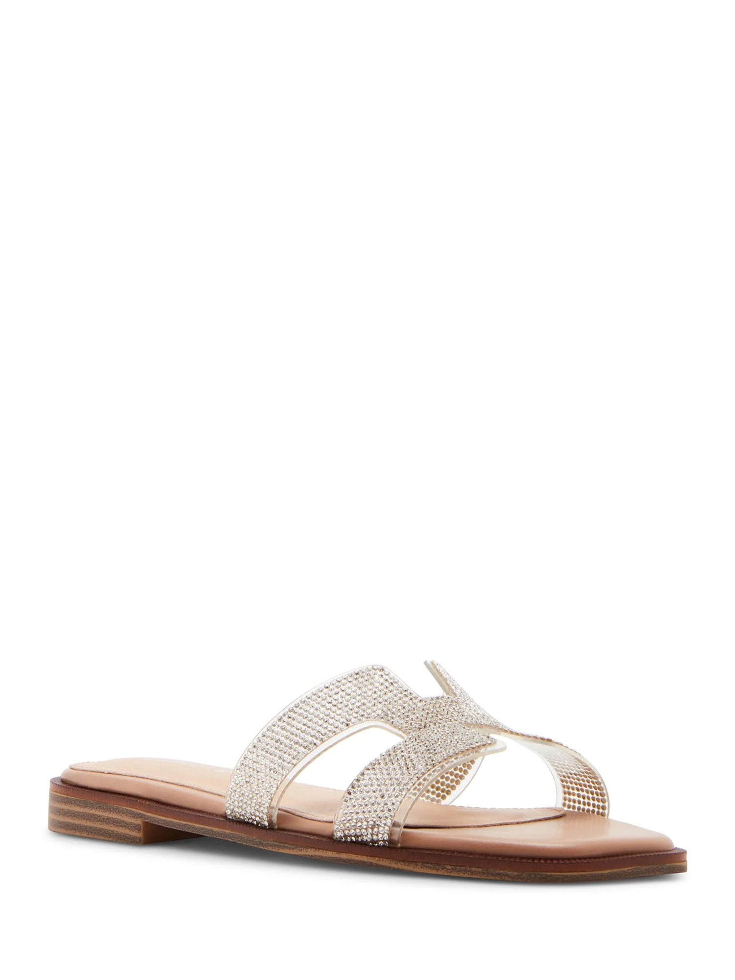 Madden Girl Women's Hailey H-Band Flat Slide Sandal | Walmart (US)
