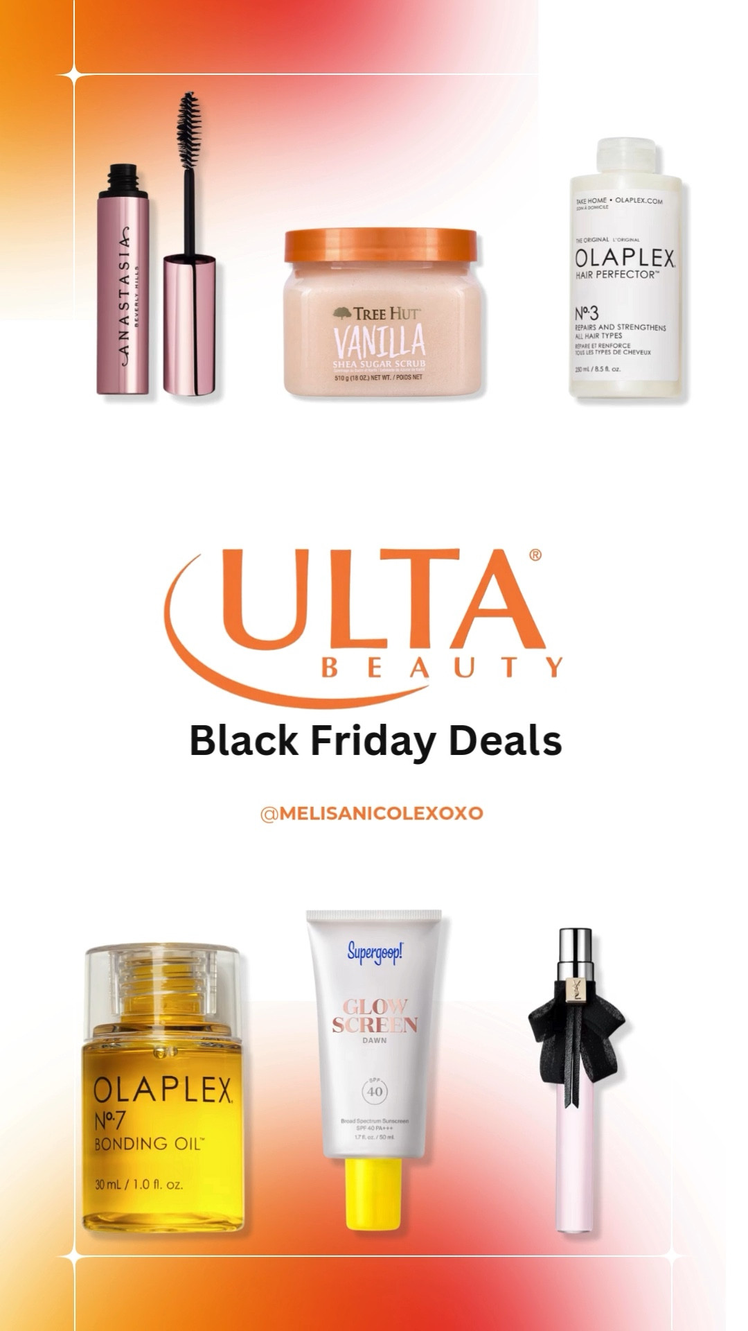 Ulta Beauty Black Friday Deals up to 50% off  

#LTKSaleAlert #LTKCyberWeek #LTKBeauty