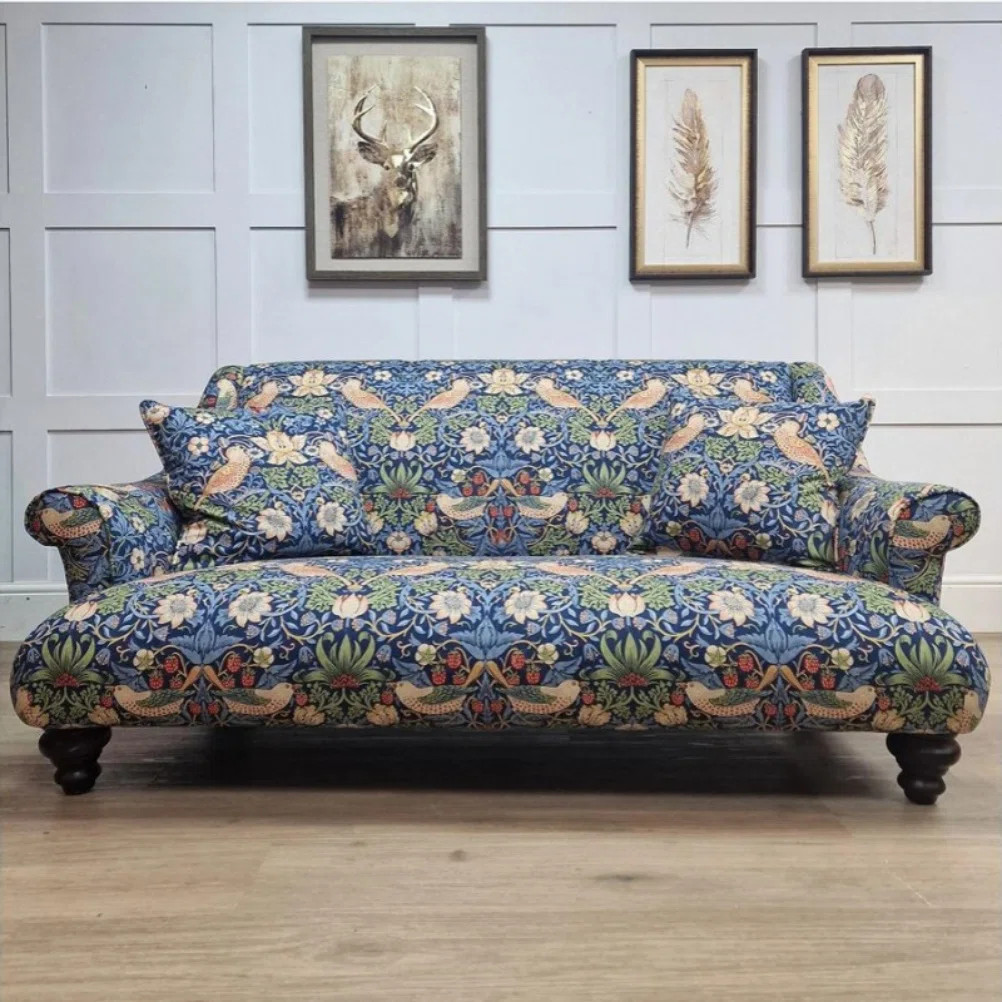 Retro Country-Style Fabric Sofa | Wayfair North America