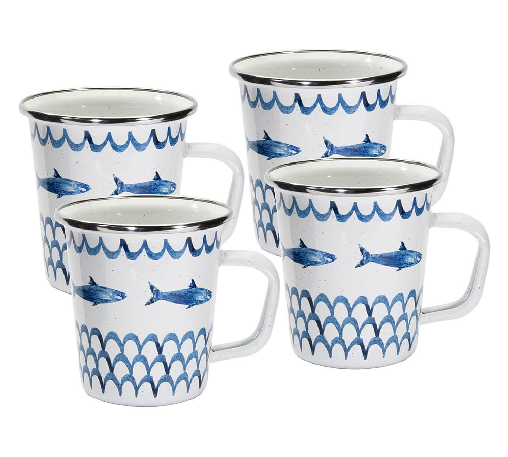 Golden Rabbit Pescado Enamel Collection | Pottery Barn (US)