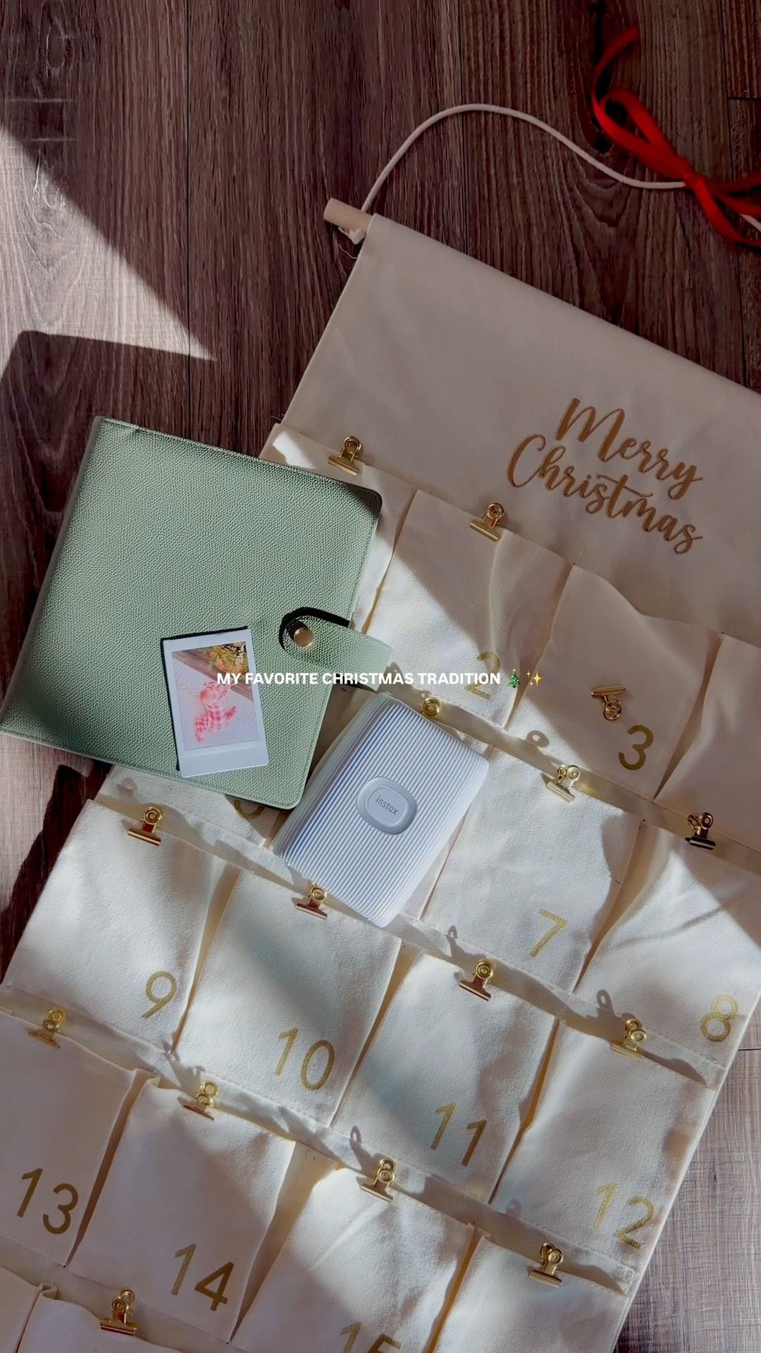 Polaroid photo Christmas advent calendar tradition 

#LTKHoliday #LTKHome #LTKmomlife