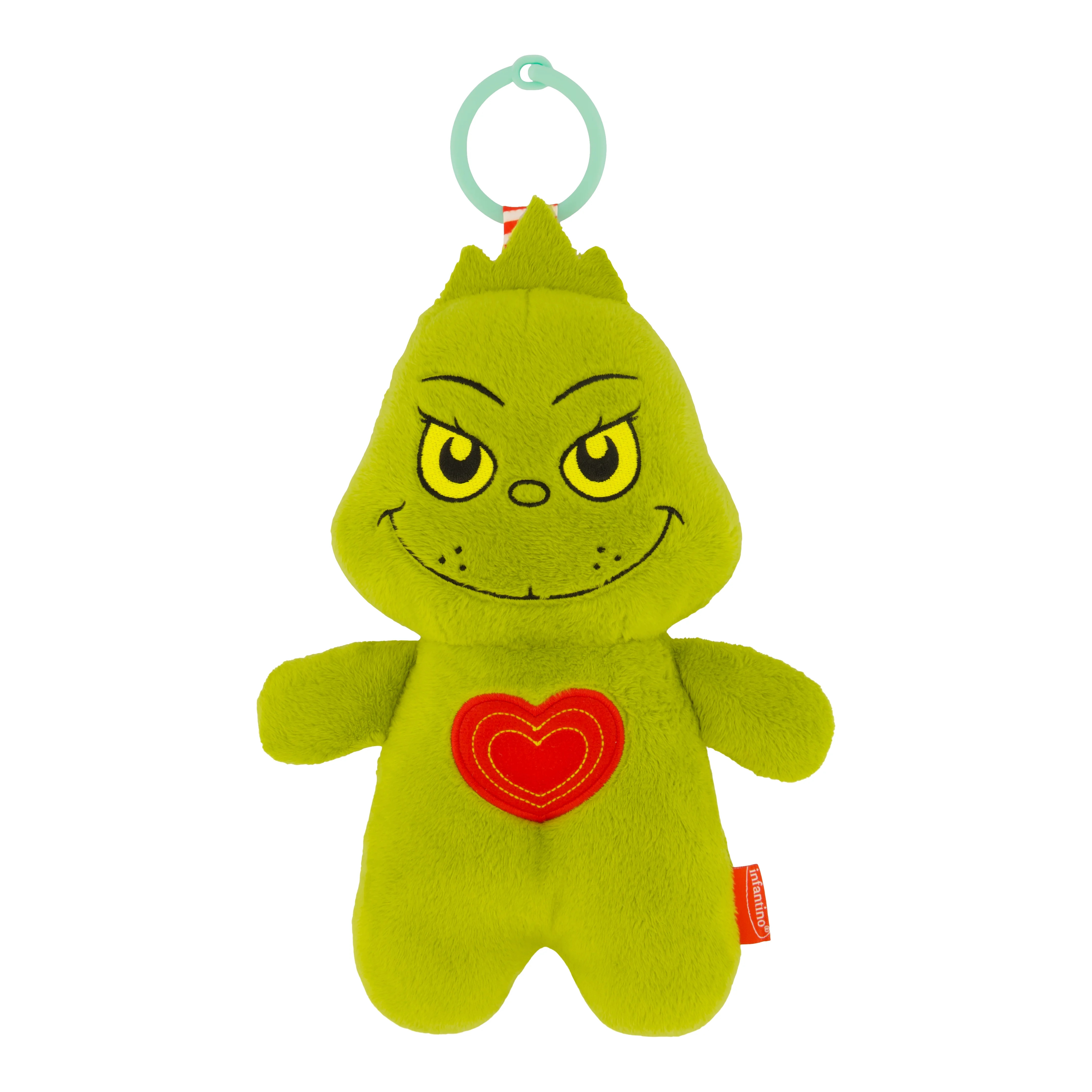 Infantino Musical Light-up Pal - The Grinch, 9.4-inch Holiday Light-Up Plush with Sounds and Melo... | Walmart (US)
